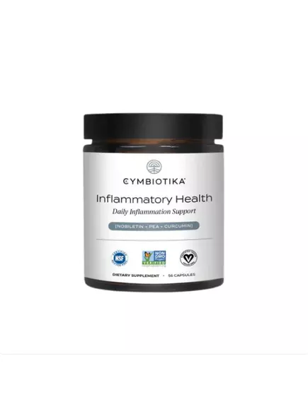 Cymbiotika Inflammatory Health / Противовоспалительный комплекс (ПЭА, куркумин, нобилетин) 56 капсул в магазине биодобавок nutrido.shop