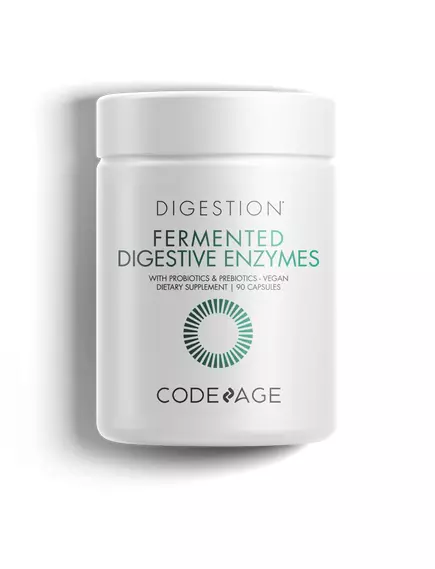 CodeAge Fermented Digestive Enzymes / Ферментированные пищеварительные энзимы 90 капсул в магазине биодобавок nutrido.shop