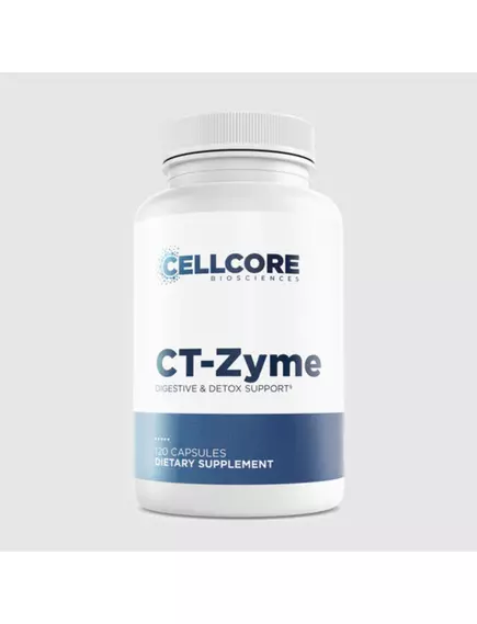 CellCore CT-Zyme / Смесь 11 пищеварительных ферментов 120 капсул в магазине биодобавок nutrido.shop