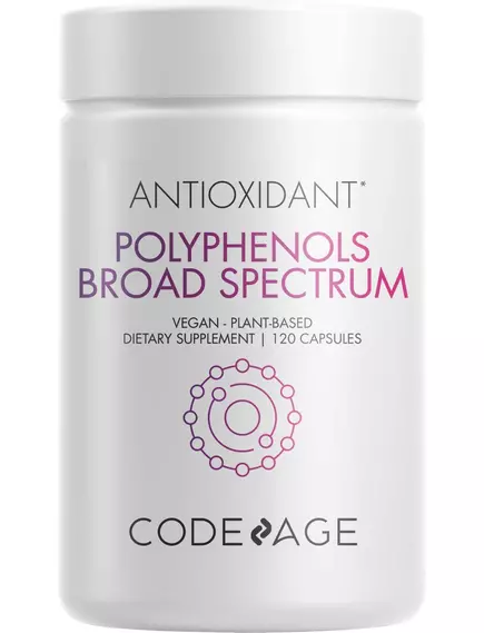 CodeAge Polyphenols Broad Spectrum / Полифенолы широкого спектра 120 капсул в магазине биодобавок nutrido.shop