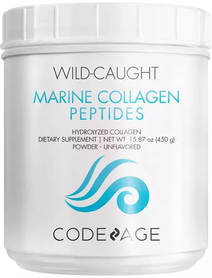 CodeAge Wild Caught Marine Collagen Peptides / Морской коллаген пептиды 450 г в магазине биодобавок nutrido.shop