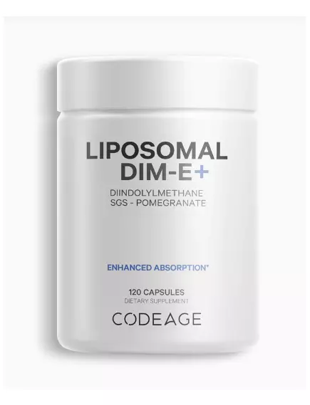 CodeAge Liposomal Dim-E / Липосомальный Дим + витамин Е 120 капсул в магазине биодобавок nutrido.shop