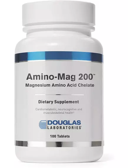 Douglas Laboratories Amino-Mag 200 / Амино магний 200мг 100 таблеток в магазине биодобавок nutrido.shop