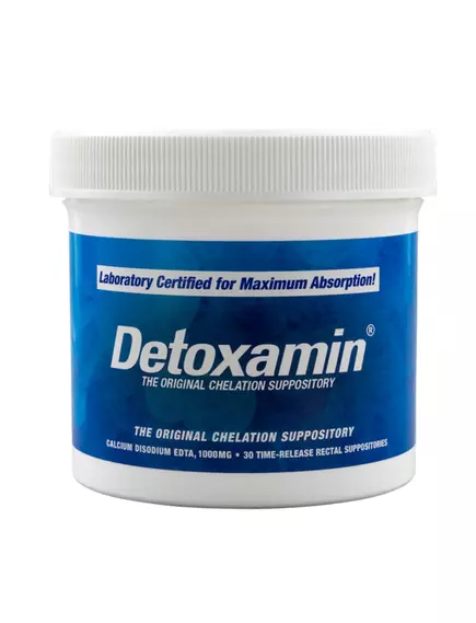 Detoxamin 1000MG / Детоксамин свечи с ЕДТА 30 шт в магазине биодобавок nutrido.shop