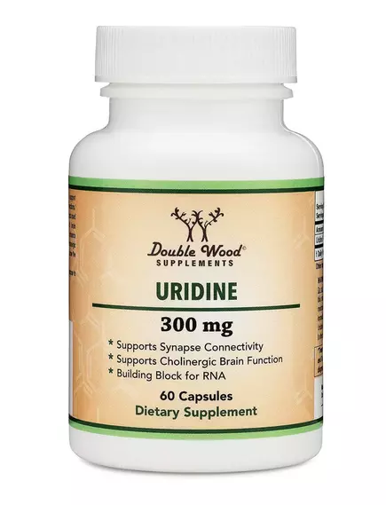 Double Wood Uridine / Уридин Поддержка когнитивных функций 60 капсул в магазине биодобавок nutrido.shop