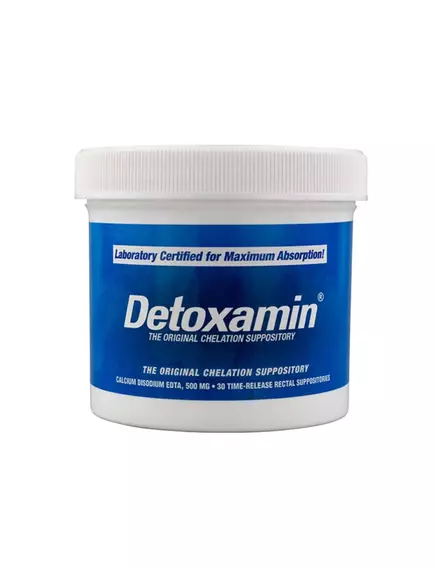 Detoxamin 500 MG / Детоксамин свечи с ЕДТА 30 шт в магазине биодобавок nutrido.shop