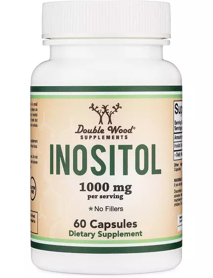 Double Wood Inositol / Мио-инозитол поддержка фертильности у женщин 60 капсул в магазине биодобавок nutrido.shop