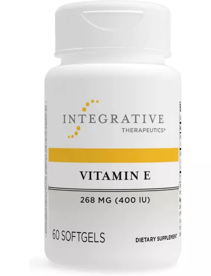 Integrative Therapeutics Vitamin E 400 IU / Витамин Е 400 МЕ 60 капсул в магазине биодобавок nutrido.shop
