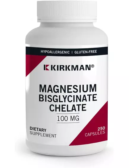 Kirkman Labs Magnesium Bisglycinate Chelate / Магний биглицинат хелат 250 капсул в магазине биодобавок nutrido.shop