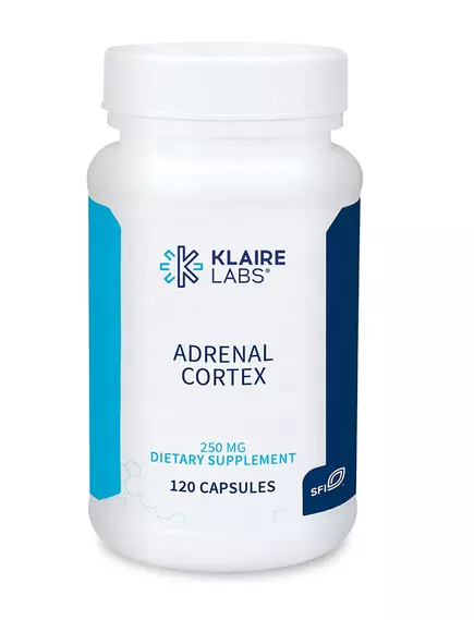Klaire Adrenal Cortex / Адренал кортекс 120 капс в магазине биодобавок nutrido.shop