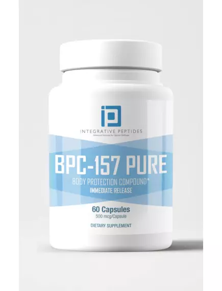 Integrative Peptides BPC-157 / Пептиды БПС 157 для заживления стенок кишечника 60 капс в магазине биодобавок nutrido.shop