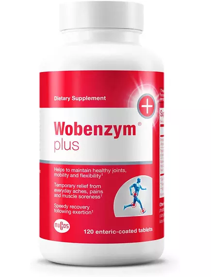 Wobenzym Plus / Вобэнзим Плюс 120 таблеток в магазине биодобавок nutrido.shop