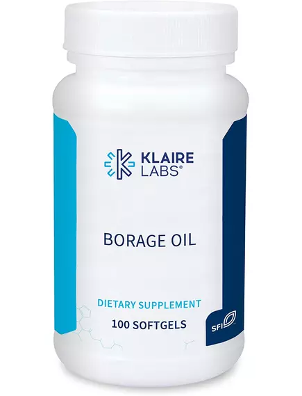 Klaire Borage Oil / Масло огуречника 100 мягких капсул в магазине биодобавок nutrido.shop