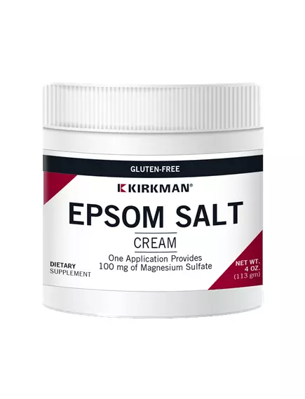 Kirkman Labs Epsom Salt Cream / Крем с английской солью 113 г в магазине биодобавок nutrido.shop