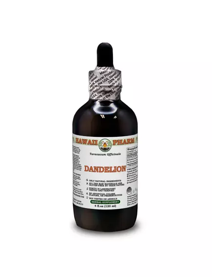 Hawaii Pharm Dandelion Alcohol-FREE / Одуванчик органик без спирта 120 мл в магазине биодобавок nutrido.shop