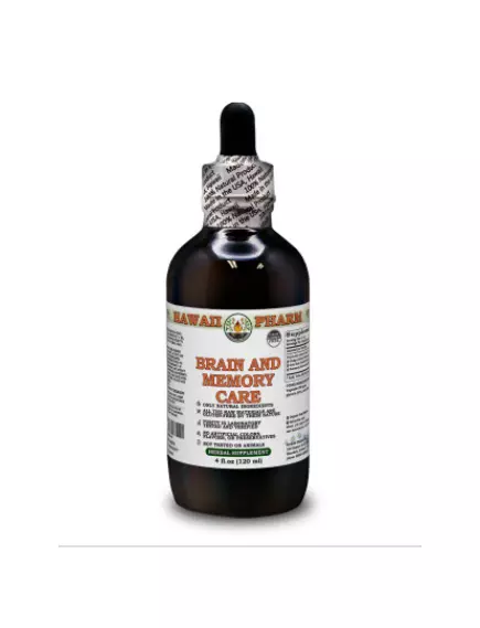 Hawaii Pharm Brain And Memory Care Alcohol-FREE / Поддержка мозга и памяти без спирта 120 мл в магазине биодобавок nutrido.shop