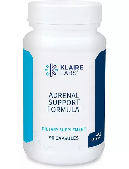 Klaire Adrenal Support / Поддержка надпочечников для здоровой реакции на стресс 90 капсул в магазине биодобавок nutrido.shop