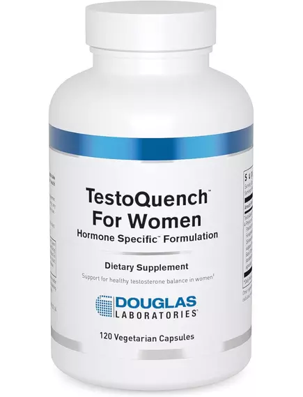Douglas Laboratories TestoQuench For Women / Поддержка здорового баланса тестостерона у женщин 120 к в магазине биодобавок nutrido.shop