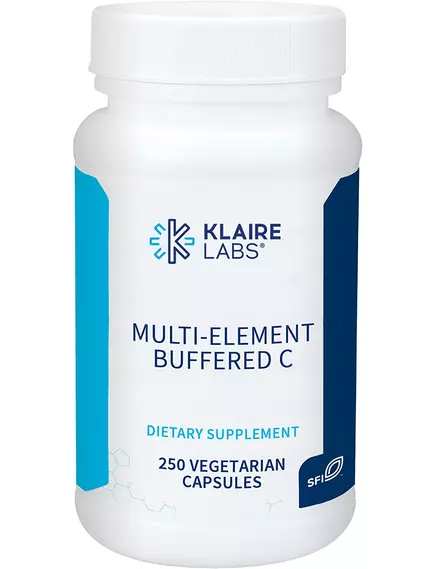 Klaire Multi-Element Buffered C / Буфферизированный витамин С 250 капс. в магазине биодобавок nutrido.shop