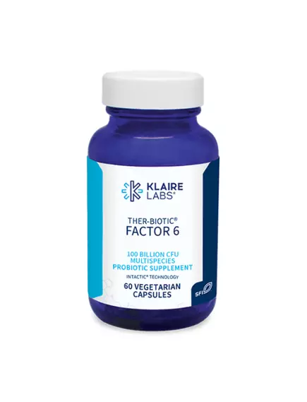 Klaire Ther-biotic Factor 6 / Пробиотик Тер Биотик Фактор 6 60 капс в магазине биодобавок nutrido.shop