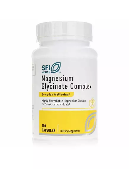 Klaire Magnesium glycinate complex / Магний глицинат комплекс 100 капсул в магазине биодобавок nutrido.shop