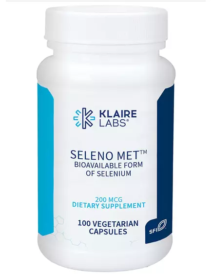 Klaire Seleno met / Селенометионин 100 капс в магазине биодобавок nutrido.shop