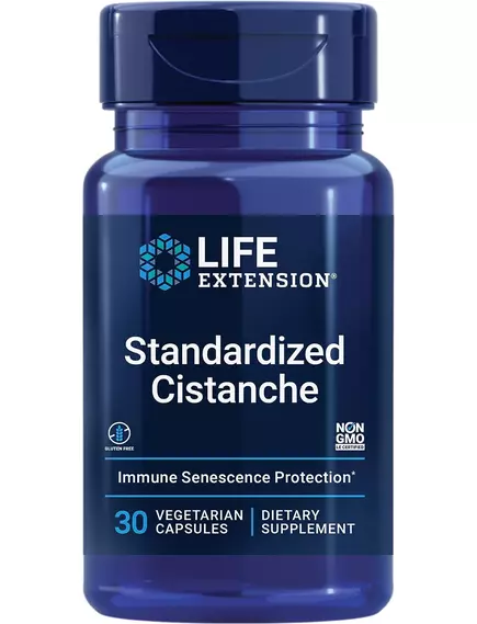 Life Extension Standardized Cistanche / Стандартизований цистанхе 30 капсул від магазину біодобавок nutrido.shop