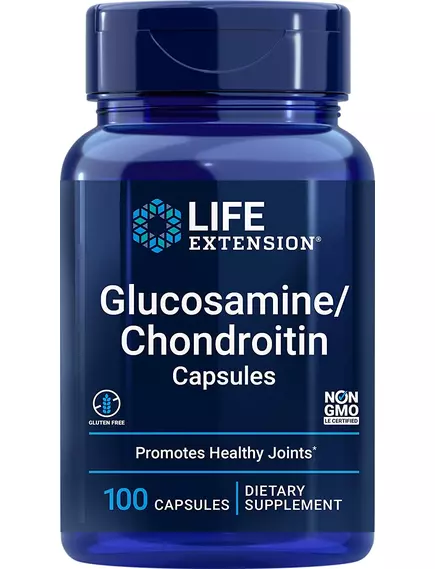 Life Extension Glucosamine Chondroitin / Глюкозамин и хондроитин 100 капсул в магазине биодобавок nutrido.shop
