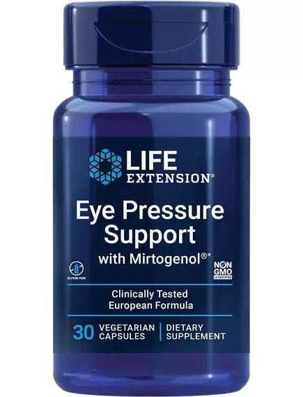 Life Extension Eye Pressure Support with Mirtogenol / Підтримка очного тиску 30 капсул від магазину біодобавок nutrido.shop