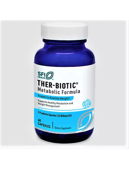 Klaire Ther-biotic Metabolic Formula / Пробиотическая поддержка для здорового обмена веществ 60 капс в магазине биодобавок nutrido.shop