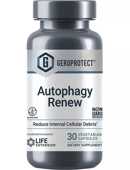 Life Extension GeroProtect Autophagy Renew / Возобновление аутофагии 30 капсул в магазине биодобавок nutrido.shop