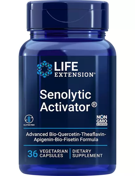 Life Extension Senolytic Activator / Сенолитический активатор 36 капсул в магазине биодобавок nutrido.shop