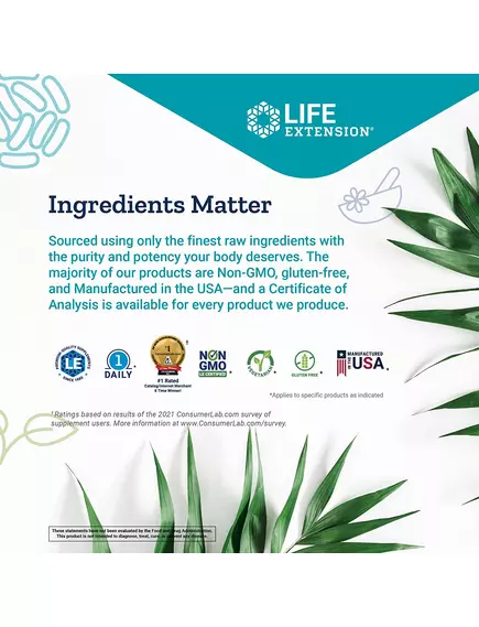 LIFE EXTENSION MAGNESIUM CITRATE / МАГНІЙ ЦИТРАТ 100 МГ 100 КАПСУЛ, фото 7 від магазину біодобавок nutrido.shop