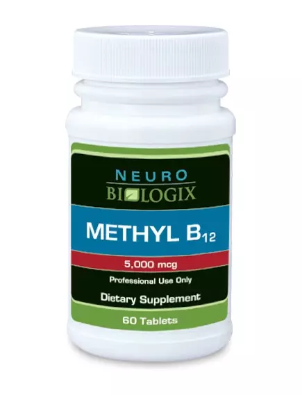 NEUROBIOLOGIX METHYL B12 METHYLCOBALAMIN / Б12 МЕТИЛКОБАЛАМІН 60 ТАБЛ ДЛЯ РОЗСМОКТУВАННЯ від магазину біодобавок nutrido.shop