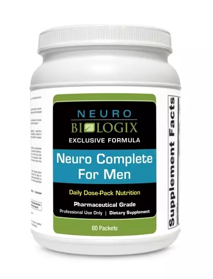 NEUROBIOLOGIX NEURO COMPLETE FOR MEN / НЕЙРО КОМПЛЕКС ДЛЯ ЧОЛОВІКІВ 60 ПАКЕТІВ від магазину біодобавок nutrido.shop