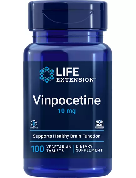 Life Extension Vinpocetine / Винпоцетин 10 мг 100 таблеток в магазине биодобавок nutrido.shop
