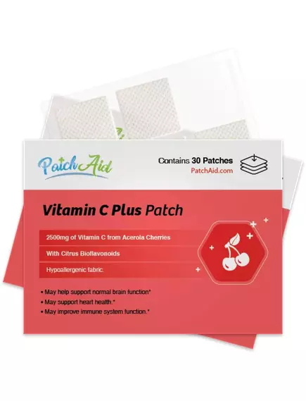 Patch Aid Vitamin C Plus Vitamin / Патчи Витамин C плюс витамины 30 шт в магазине биодобавок nutrido.shop