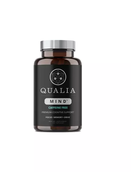 Neurohacker Qualia Mind CaffeineFree / Поддержка когнитивных функций премиум 105 капсул на 3 недели в магазине биодобавок nutrido.shop
