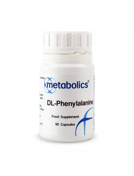Metabolics DL Phenylalanine / DL Фенілаланін 60 капсул від магазину біодобавок nutrido.shop
