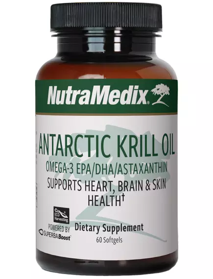 NutraMedix Krill Oil / Масло антарктического криля 60 капсул в магазине биодобавок nutrido.shop
