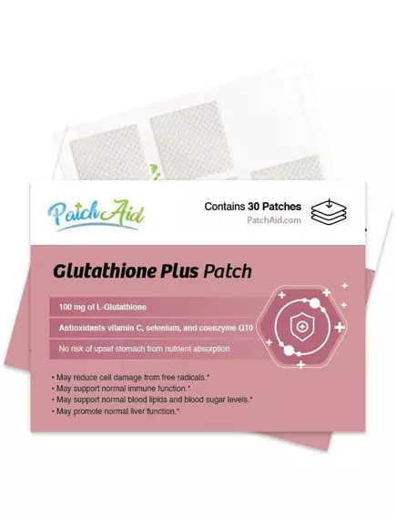 Patch Aid Glutathione Plus / Патчи глутатион с кофакторами 30 шт в магазине биодобавок nutrido.shop
