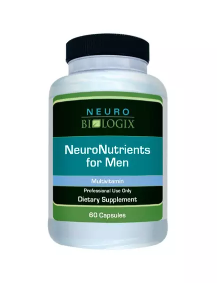 Neurobiologix NeuroNutrients for Men / Мультивитамины для мужчин без железа 60 капсул в магазине биодобавок nutrido.shop
