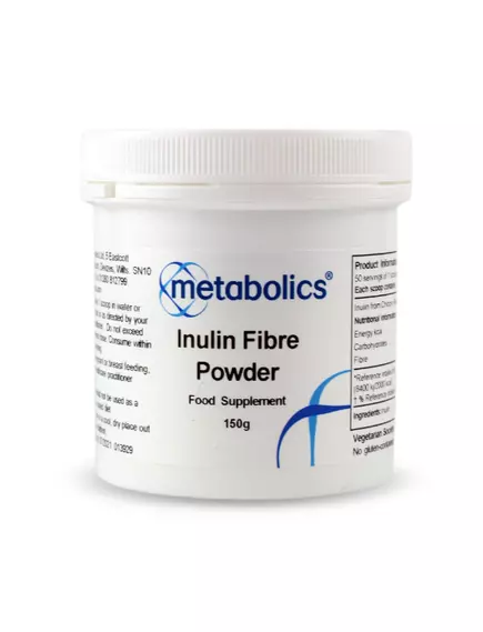 Metabolics Inulin Fibre Powder / Инулин для здоровья пищеварительной системы 150 г в магазине биодобавок nutrido.shop