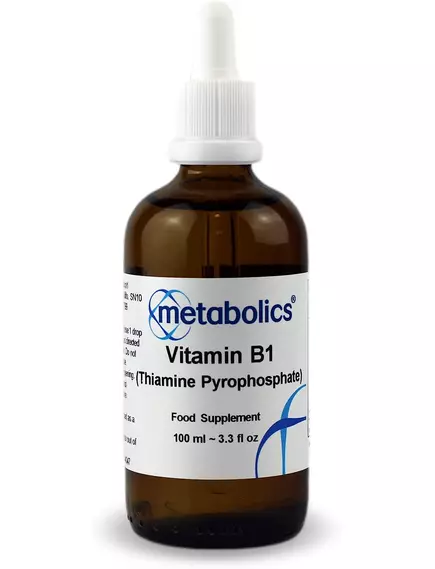 Metabolics Vitamin B1 Thiamine Pyrophosphate / Витамин Б1 Тиамин пирофосфат 100 мл в магазине биодобавок nutrido.shop