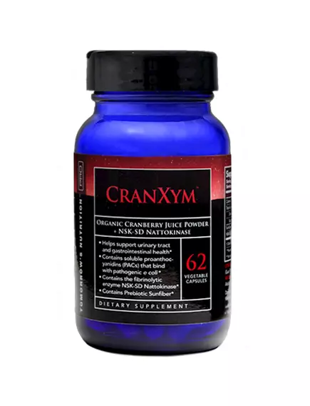 Master Supplements Cranxym / Здоровье мочевыводящих путей с клюквой 62 капсулы в магазине биодобавок nutrido.shop