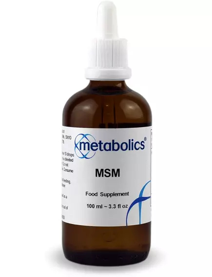 Metabolics MSM / МСМ Органическая сера 100 мл в магазине биодобавок nutrido.shop