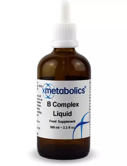 Metabolics B Complex Liquid / Биодоступный комплекс витаминов группы Б 100 мл в магазине биодобавок nutrido.shop