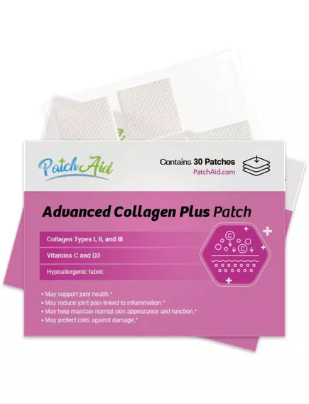 Patch Aid Collagen Plus Patch / Патчи Коллаген плюс витамины 30 шт в магазине биодобавок nutrido.shop