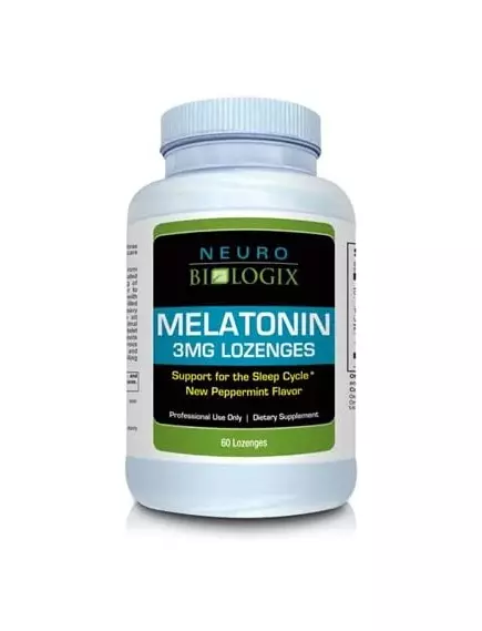 Neurobiologix Melatonin 3mg Lozenges / Мелатонин для рассасывания 60 табл в магазине биодобавок nutrido.shop