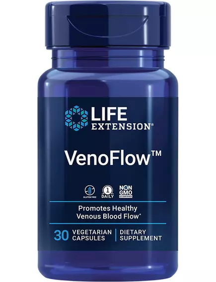 Life Extension VenoFlow / Венофлоу здоровое кровообращение 30 капсул в магазине биодобавок nutrido.shop